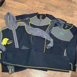 Kutting weight Black & Gray Sauna Sets